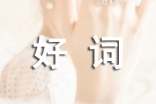 关于过年好词好句