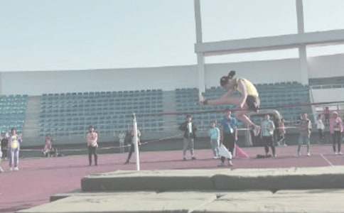 跳高运动员的加油稿