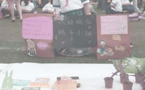 义卖献爱心作文